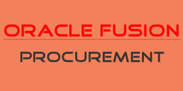Oracle Fusion Procurment